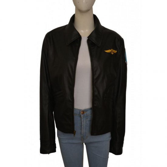 Kelly Mcgillis Top Gun Leather Jacket Kelly Mcgillis Top Gun Leather Jacket