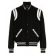 Kid True Story Black Varsity Wool Jacket Kid True Story Black Varsity Wool Jacket