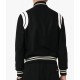 Kid True Story Black Varsity Wool Jacket Kid True Story Black Varsity Wool Jacket