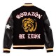 Kings Awake NY Black Varsity Jacket Kings Awake NY Black Varsity Jacket