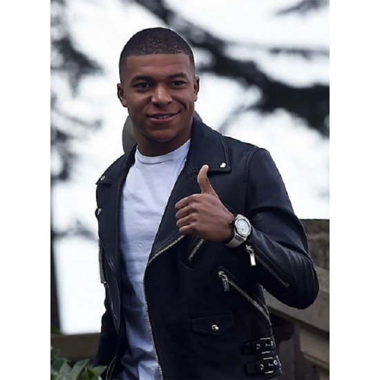 Kylian Mbappe Leather Jacket Kylian Mbappe Leather Jacket