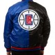 LA Clippers Starter Black Bomber Jacket LA Clippers Starter Black Bomber Jacket