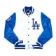 LA Dodgers White and Blue Jacket LA Dodgers White and Blue Jacket