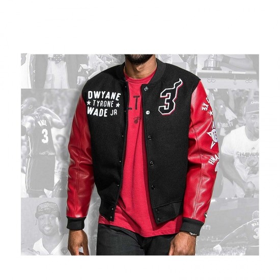 LEGACY Dwyane Wade Letterman Jacket LEGACY Dwyane Wade Letterman Jacket