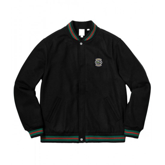Lacoste x Supreme Letterman Jacket