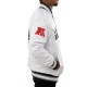 Las Vegas Raiders White Satin Jacket Las Vegas Raiders White Satin Jacket