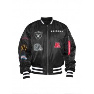 Las Vegas Raiders X New Era MA-1 Bomber Jacket