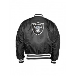 Las Vegas Raiders X New Era MA-1 Bomber Jacket