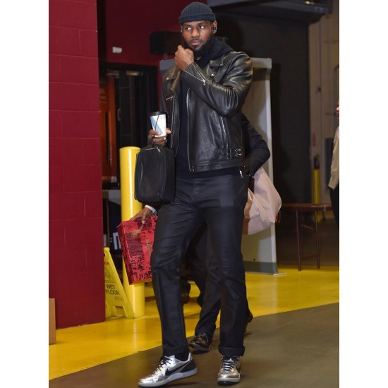 Lebron James Leather Jacket Men Celebrity Jacket Lebron James Leather Jacket Men Celebrity Jacket