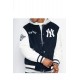 Letterman New Era NY Yankees Varsity White Jacket Letterman New Era NY Yankees Varsity White Jacket