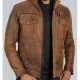 Light Brown Distressed Leather Motorcycle Jacket Light Brown Distressed Leather Motorcycle Jacket