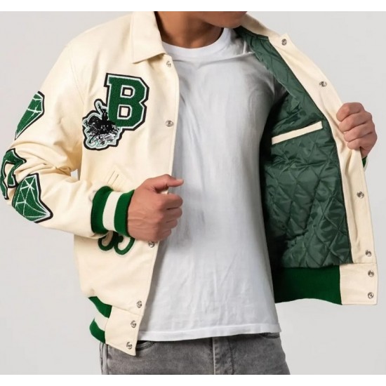 Limited Edition Boston-inspired All-Leather Varsity Jacket Limited Edition Boston-inspired All-Leather Varsity Jacket