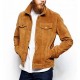 Longmire-Sheriff Men's Brown Suede Leather Jacket Longmire-Sheriff Men's Brown Suede Leather Jacket