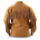 Longmire-Sheriff Men's Cowboy Suede Leather Jacket Western Coat Longmire-Sheriff Men's Cowboy Suede Leather Jacket Western Coat