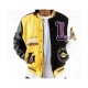 Los Angeles LAKERS Biker Varsity Jacket Los Angeles LAKERS Biker Varsity Jacket
