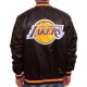Los Angeles Lakers Black Bomber Satin Jacket Los Angeles Lakers Black Bomber Satin Jacket