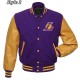 Los Angeles Lakers NBA Purple & Yellow Letterman Jacket Los Angeles Lakers NBA Purple & Yellow Letterman Jacket