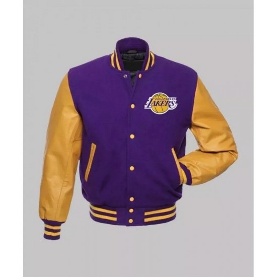 Los Angeles Lakers Varsity Jacket Los Angeles Lakers Varsity Jacket