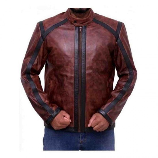 Lucifer TV Series Dan Espinoza Brown Leather Jacket Lucifer TV Series Dan Espinoza Brown Leather Jacket