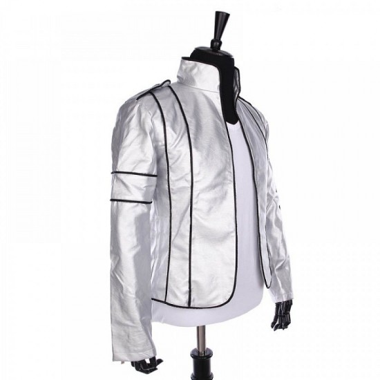 MJ Heal The World Silver Jacket Dangerous Tour MJ Heal The World Silver Jacket Dangerous Tour