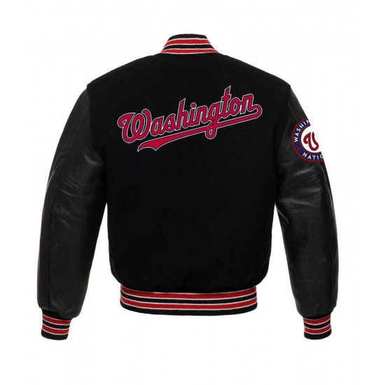 MLB Washington Nationals Letterman Jacket MLB Washington Nationals Letterman Jacket