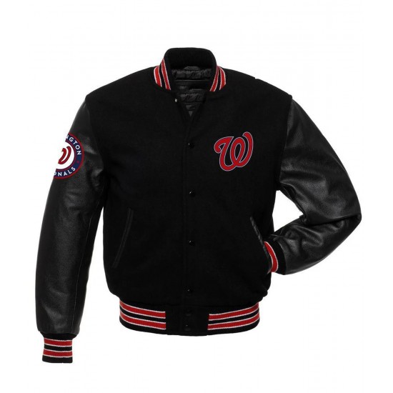 MLB Washington Nationals Letterman Jacket MLB Washington Nationals Letterman Jacket