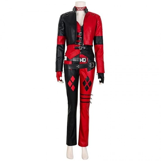 Margot Robbie Suicide Squad 2 Harley Quinn 2021 Cosplay Costume Coat Outfit Margot Robbie Suicide Squad 2 Harley Quinn 2021 Cosplay Costume Coat Outfit