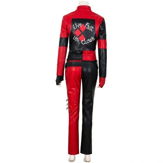 Margot Robbie Suicide Squad 2 Harley Quinn 2021 Cosplay Costume Coat Outfit Margot Robbie Suicide Squad 2 Harley Quinn 2021 Cosplay Costume Coat Outfit