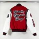 Maroon Shaw University Varsity Jacket Maroon Shaw University Varsity Jacket