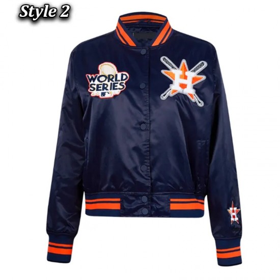 Mash Up Houston Astros Navy Jacket Mash Up Houston Astros Navy Jacket