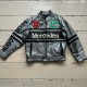 McLaren Mercedes Vintage Leather Jacket McLaren Mercedes Vintage Leather Jacket