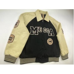 Mecca 90s Hip Hop Leather Jacket