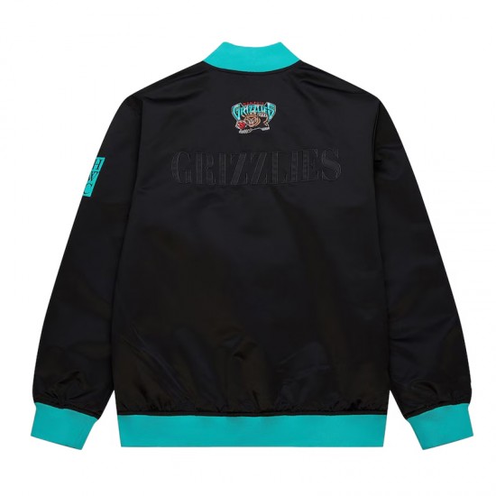Memphis Grizzlies OG 3.0 Black Satin Jacket Memphis Grizzlies OG 3.0 Black Satin Jacket