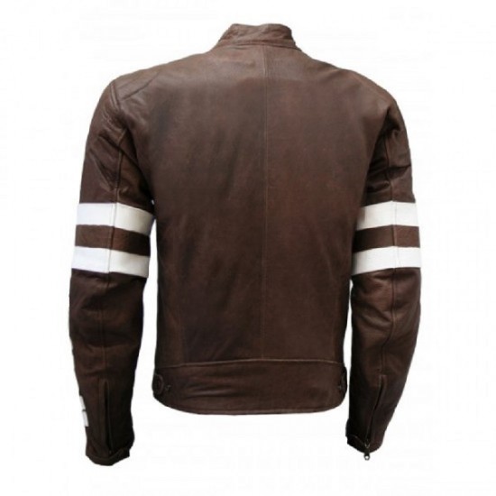 Men Distressed Vintage Leather Motorcycle Jacket Men Distressed Vintage Leather Motorcycle Jacket
