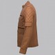 Men Sheepskin Tan Leather Jacket Men Sheepskin Tan Leather Jacket