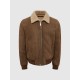 Men Winter Brown Shearling Jacket Men Winter Brown Shearling Jacket