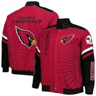 Men's Arizona Cardinals Carl Banks Extreme Redzone Varsity Jacket