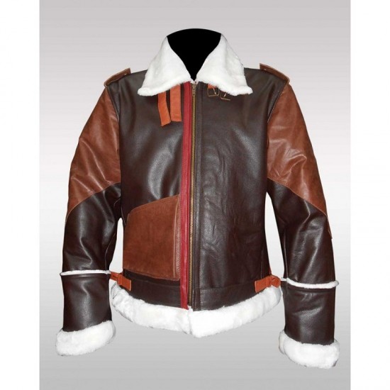 Men's Aviator B3 Double Combination Cow Leather Jacket Men's Aviator B3 Double Combination Cow Leather Jacket