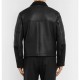 Men's Aviator Shearling Lined Leather And Suede Jacket Men's Aviator Shearling Lined Leather And Suede Jacket