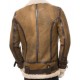 Men's Aviator Sheepskin Leather Faux Shearling Brown Jacket Men's Aviator Sheepskin Leather Faux Shearling Brown Jacket