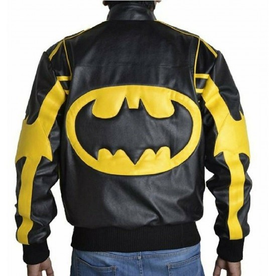Men's Batman Arkham Knight Leather Jacket Costume Men's Batman Arkham Knight Leather Jacket Costume