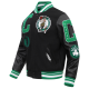 Men's Boston Celtics Mashup Wool Varsity Jacket Men's Boston Celtics Mashup Wool Varsity Jacket