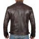 Men's Brown Genuine Lambskin Motorcycle Leather Jacket Men's Brown Genuine Lambskin Motorcycle Leather Jacket