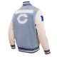 Men's Chicago Bears Pro Standard Denim Varsity Jacket Men's Chicago Bears Pro Standard Denim Varsity Jacket