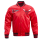 Men's Chicago Bulls Retro Classic Satin Jacket Men's Chicago Bulls Retro Classic Satin Jacket