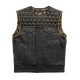 Men's Club Style Leather Vest Men's Club Style Leather Vest
