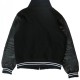Men's DAVF Undercover Varsity Black Jacket Men's DAVF Undercover Varsity Black Jacket