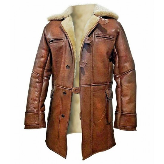 Men's Dark Knight Trench Bane Long Coat Men's Dark Knight Trench Bane Long Coat