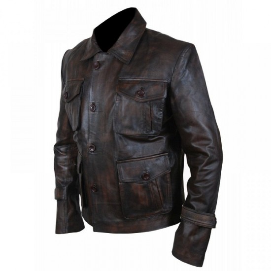 Men's Distressed Supernatural Season 7 Genuine Leather Jacket/Coat Men's Distressed Supernatural Season 7 Genuine Leather Jacket/Coat