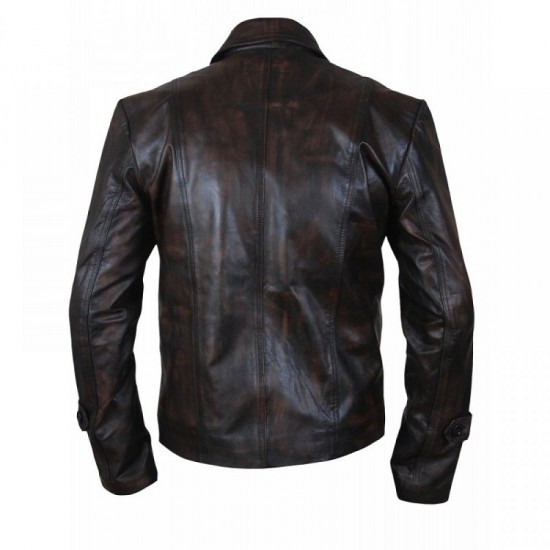 Men's Distressed Supernatural Season 7 Genuine Leather Jacket/Coat Men's Distressed Supernatural Season 7 Genuine Leather Jacket/Coat